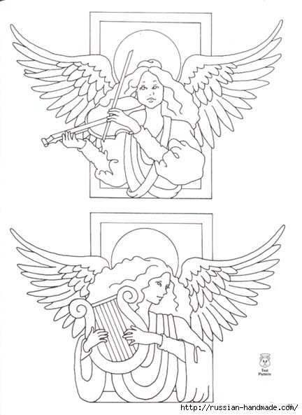 трафареты ангелов (34) (432x593, 112Kb)