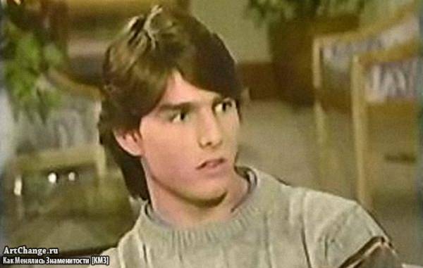 Том Круз в молодости на интервью (1984)