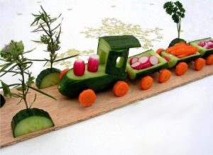 veg42 300x219 - Поделки из овощей и фруктов