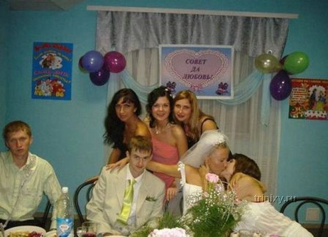 Топ 100 фотографий, которые никогда не попадут в свадебный альбом (100 фото)