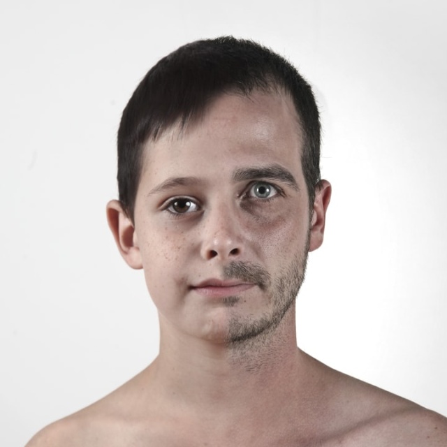 "Генетические портреты" - необычный проект, показывающий силу генетики (20 фото)