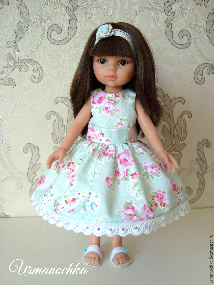Подробный мастер-класс шьем очаровательное платье для куклы, фото № 45