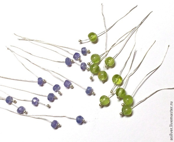 Серьги-грозди из мелких бусин. Пошаговый мастер-класс, фото № 20