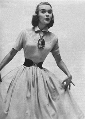 Роскошные платья 1950-х годов, фото № 9