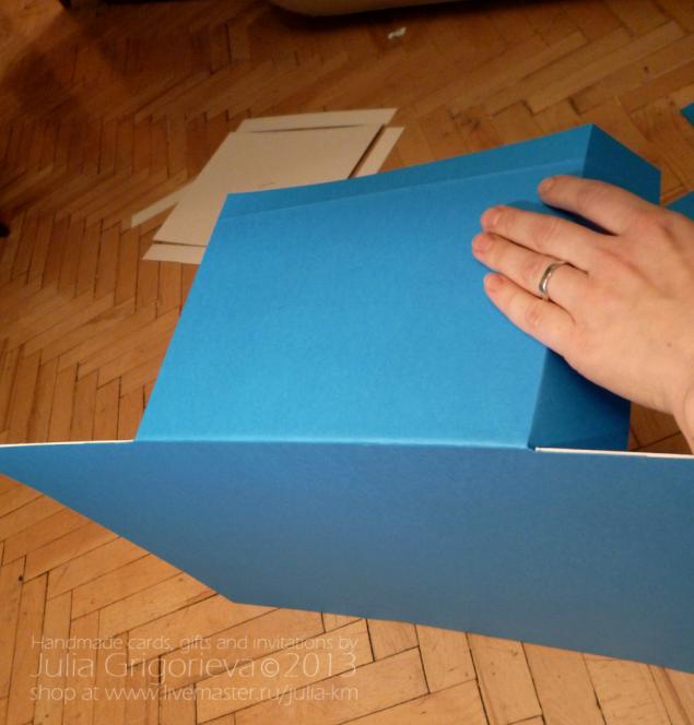 Красивая коробка для упаковки свадебного подарка или прочих нужностей, фото № 12