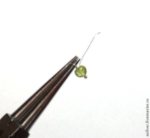 Серьги-грозди из мелких бусин. Пошаговый мастер-класс, фото № 29