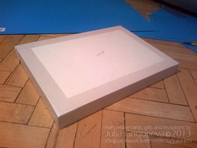 Красивая коробка для упаковки свадебного подарка или прочих нужностей, фото № 28