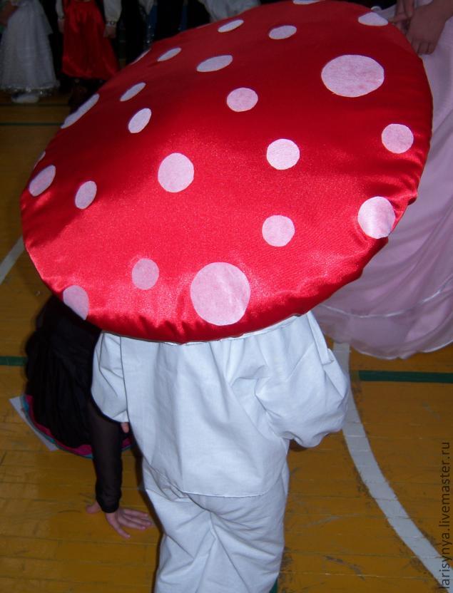 Шляпа для Мухомора карнавальный костюм, фото № 13