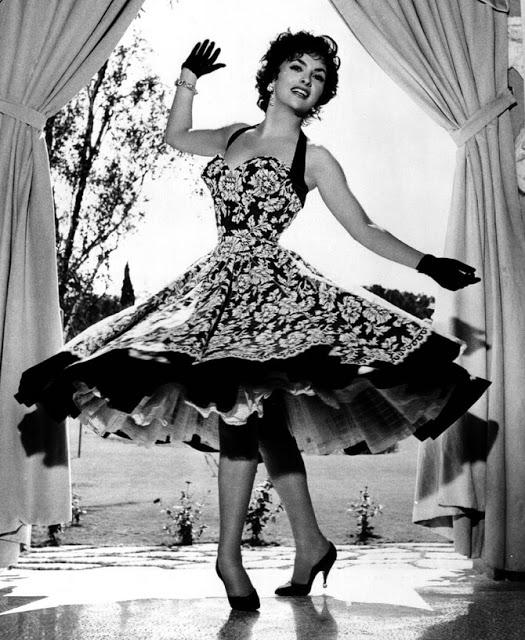 Роскошные платья 1950-х годов, фото № 3