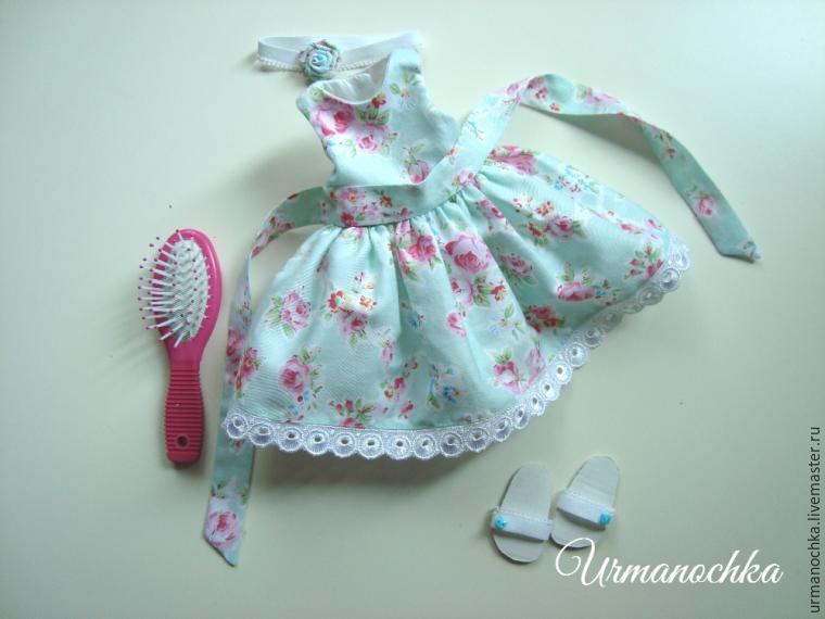 Подробный мастер-класс шьем очаровательное платье для куклы, фото № 41