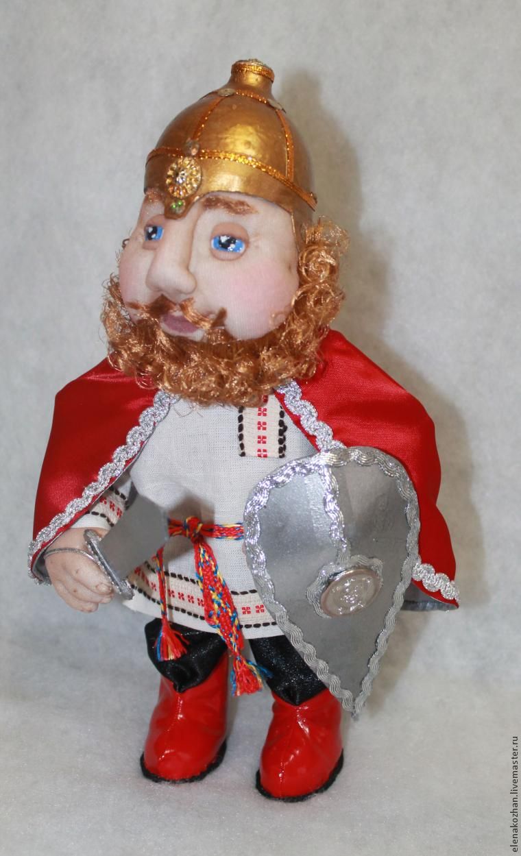 Мастерим богатырский шлем для куклы, фото № 10