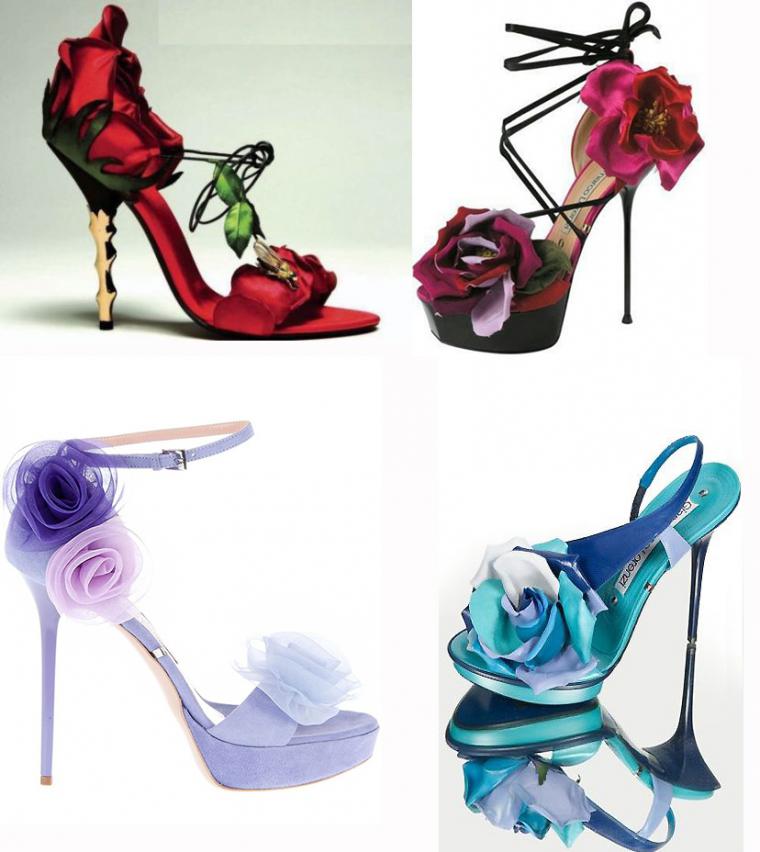 Цветы, подвески, стразы потрясающие варианты праздничного декора обуви, фото № 2