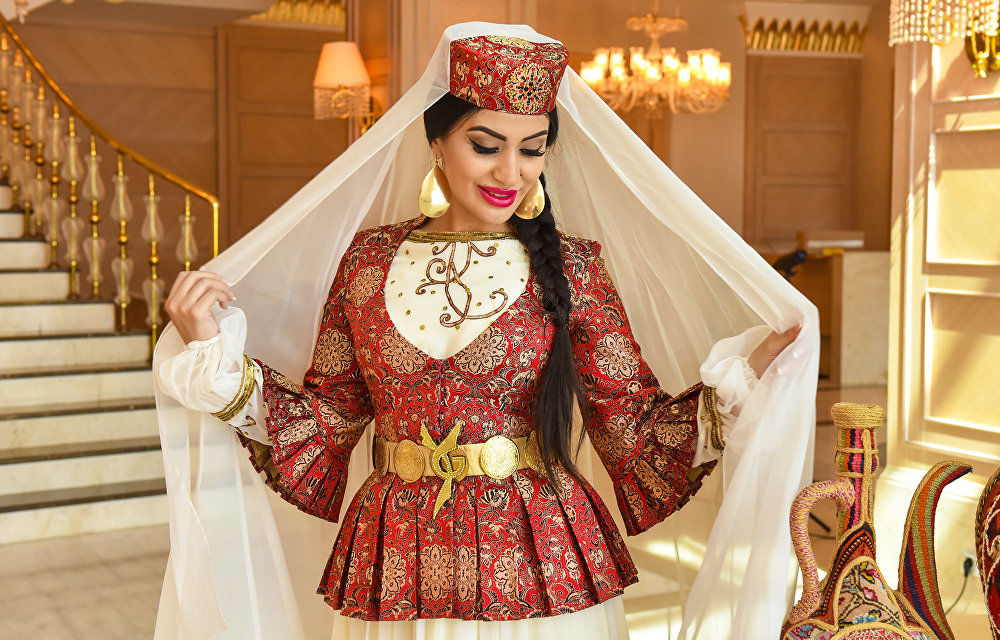 Азербайджанки — мои куклы в народном костюме, особенности азербайджанского костюма, фото № 24