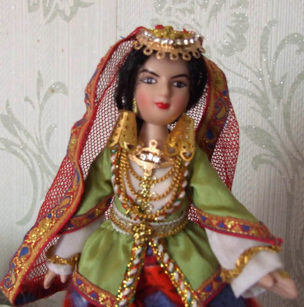 Азербайджанки — мои куклы в народном костюме, особенности азербайджанского костюма, фото № 18