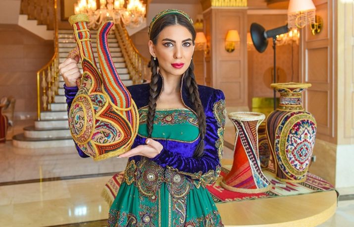Азербайджанки — мои куклы в народном костюме, особенности азербайджанского костюма, фото № 23