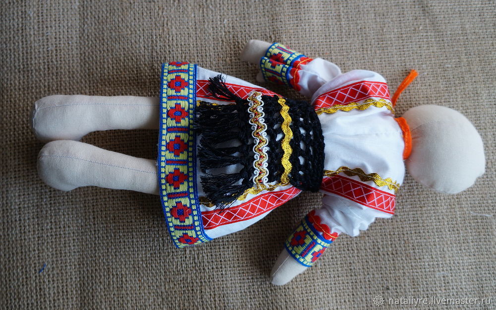Шьем куколку в мордовском национальном костюме, фото № 44