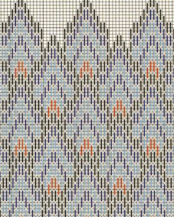 Флорентийская вышивка барджелло: 25 схем разного уровня сложности, фото № 14