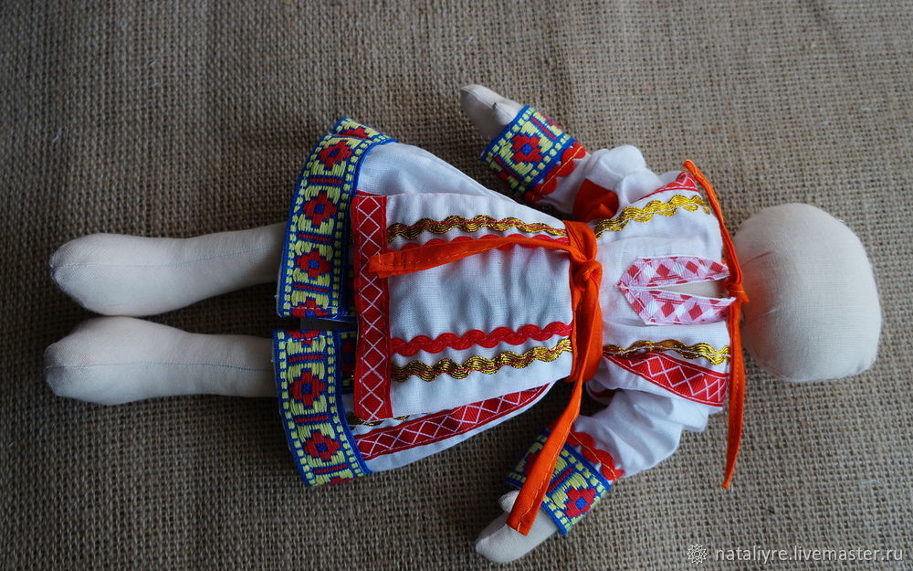 Шьем куколку в мордовском национальном костюме, фото № 45