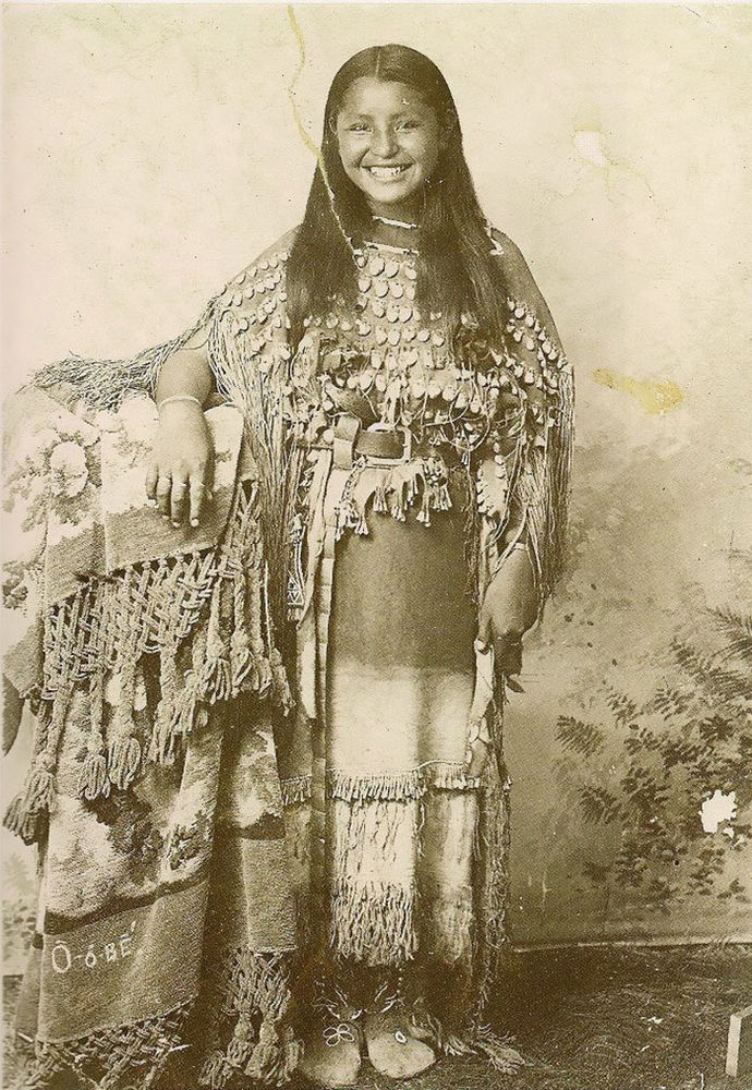 Как выглядели коренные жительницы Северной Америки? Старинные фотографии индейских девушек, фото № 2