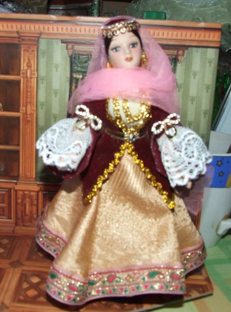 Азербайджанки — мои куклы в народном костюме, особенности азербайджанского костюма, фото № 10