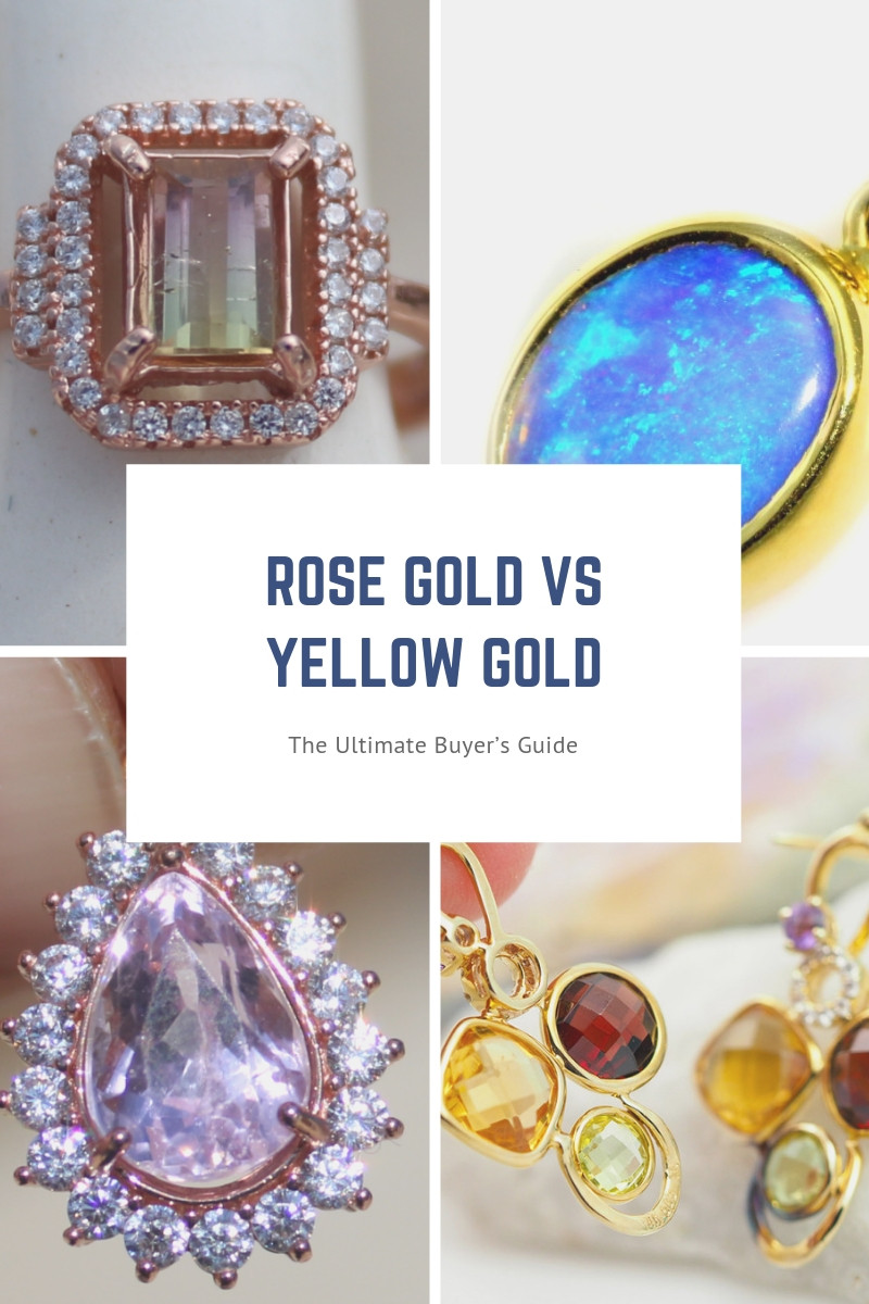 Rose Gold vs Yellow Gold - The Ultimate Buyers Guide