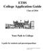 ETHS College Application Guide