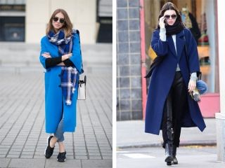 Какого цвета шарф подойдет к синему пальто? Негласные правила