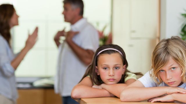 Родители ссорятся при детях