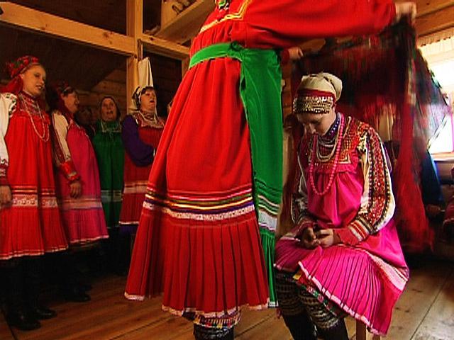 традиционные костюмы народов мордовский