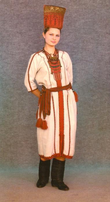 мордовский национальный костюм фото