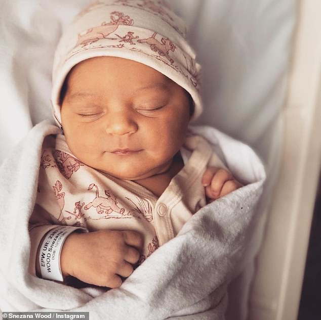 Bundle of joy: The Bachelor couple named their new baby daughter Charlie Lane Wood