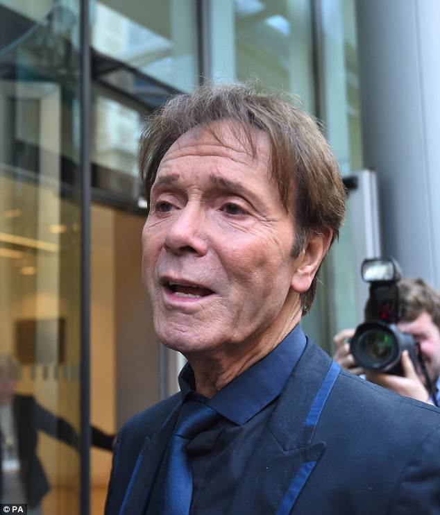 Sir Cliff is accused of molesting a teenager at Sheffield United