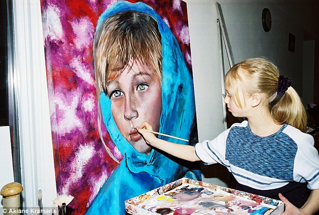 When she started having vivid dreams at a very young age, the artist felt the urge to express them through art