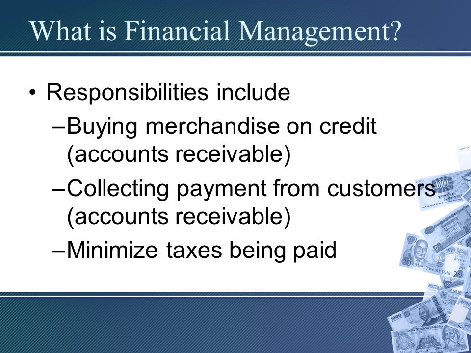 What is Financial Management.