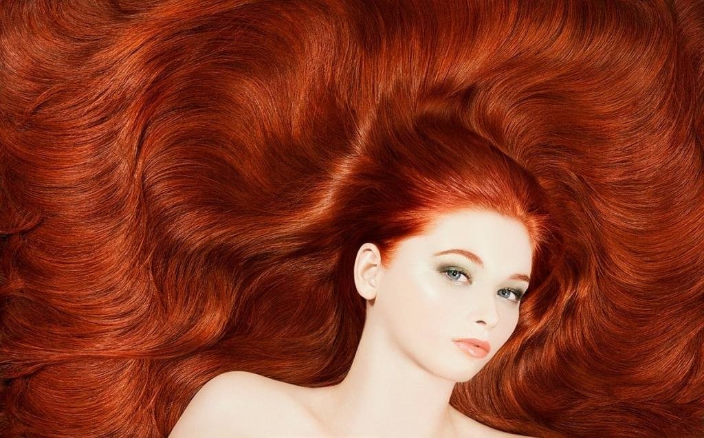 натуральный рыжий цвет волос