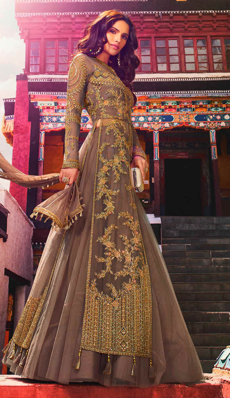 Красивые платья в индийском стиле — достойные богинь, фото № 7
