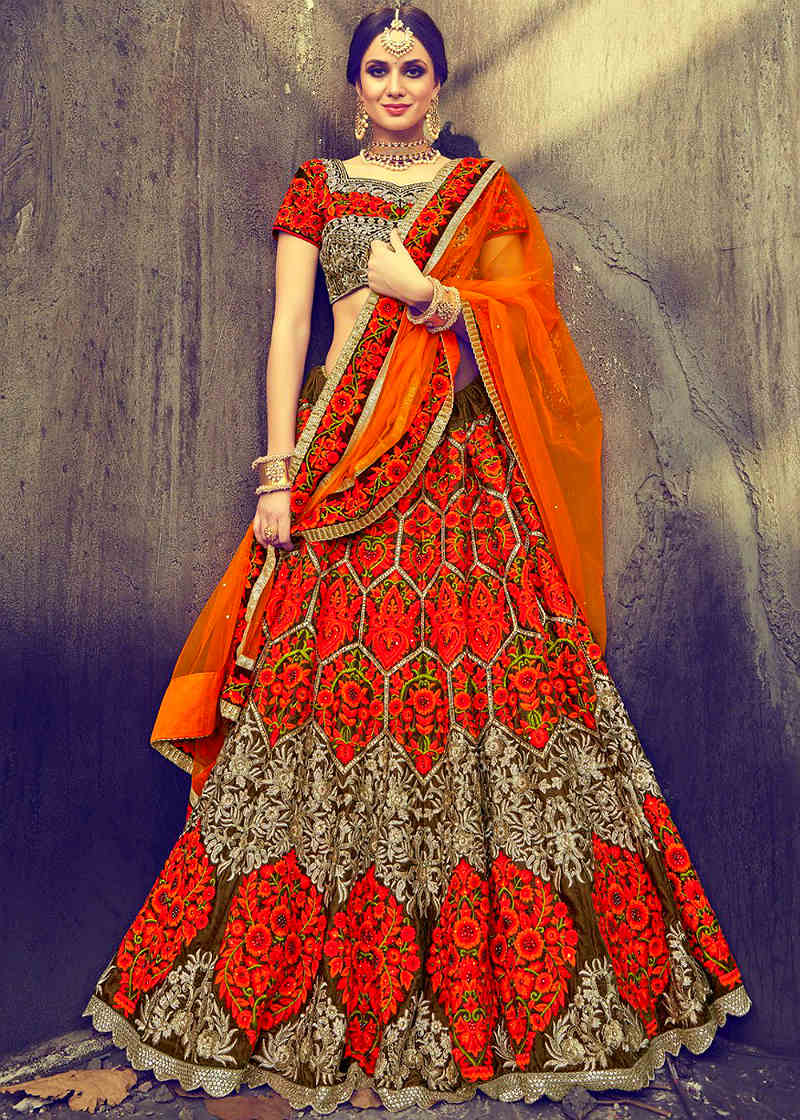 Красивые платья в индийском стиле — достойные богинь, фото № 10