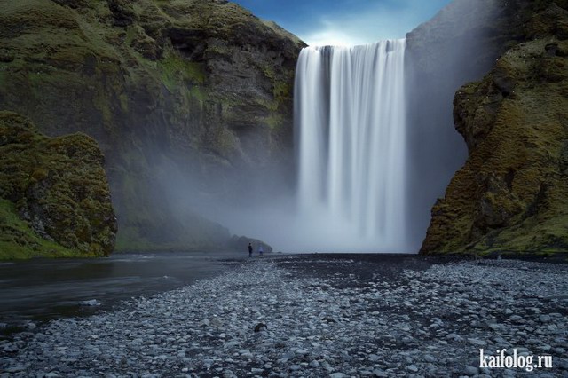 Самые красивые водопады (55 фото)