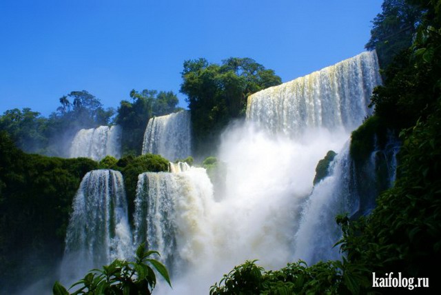 Самые красивые водопады (55 фото)