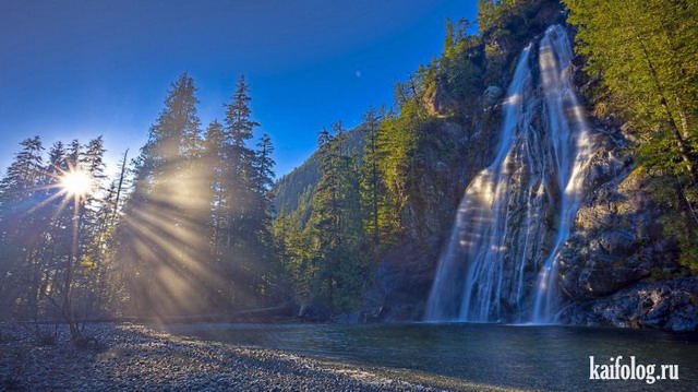 Самые красивые водопады (55 фото)