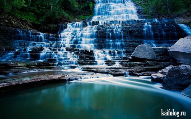 Самые красивые водопады (55 фото)