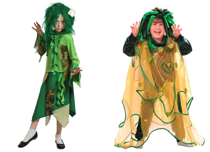 Идеи костюма кикиморы для девочки