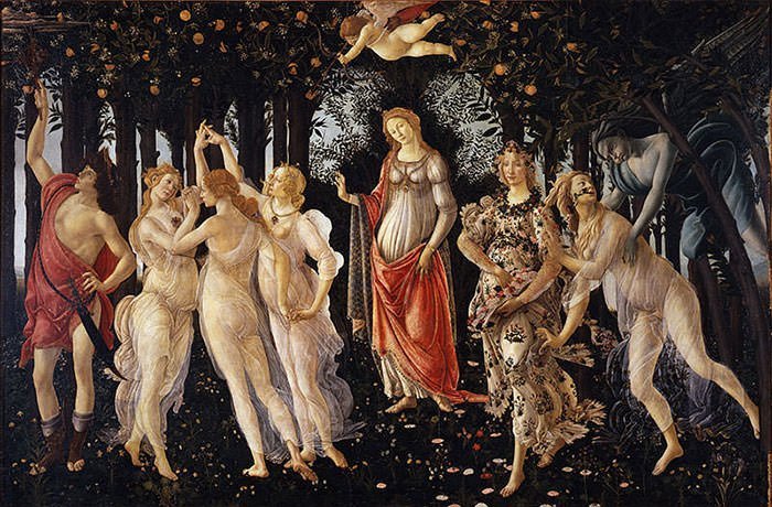 Primavera (1482) - Botticelli