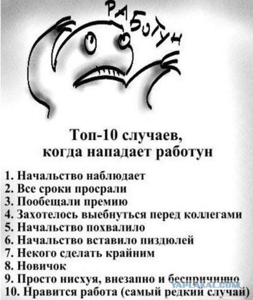 Нападает работун