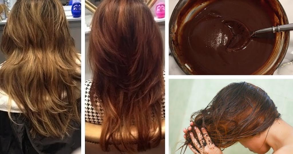 Как окрасить волосы в каштановый цвет