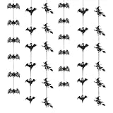 Halloween Hanging Decorations: Garland with Bats,...