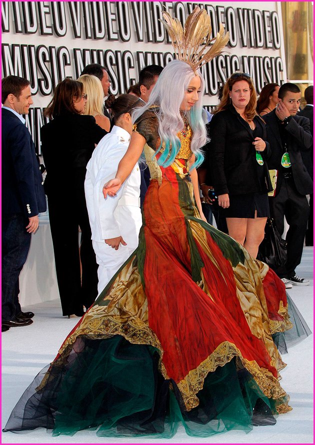Оригинальное платье Леди Гага, фото певицы