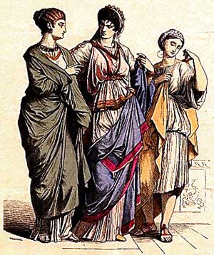 Красивая одежда Древнего Рима