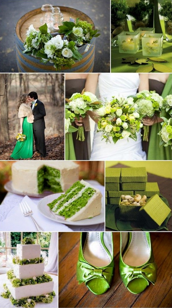 свадьба в лаймовом зеленом цвете