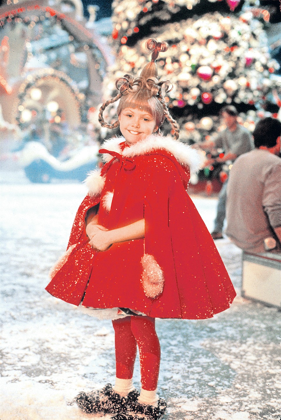 В 2000 году вышла семейная комедия «Гринч - похититель Рождества», где пятилетняя Тейлор сыграла Синди Лу - дочь почтмейстера, разочаровавшуюся в Рождестве. Фото: GLOBAL LOOK PRESS